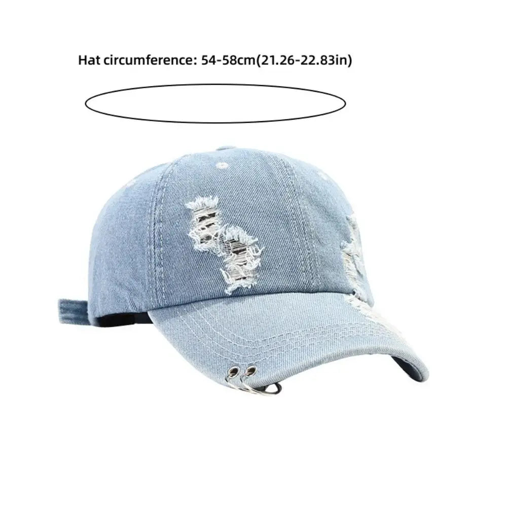 Fashion Adjustable Denim Baseball Cap