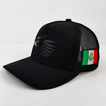 Unisex Mexican Eagle Label Baseball Net Caps Outdoor Adjustable Spring and Summer Casual Sunscreen Hat