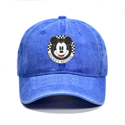 Unisex Mickey Mouse Print Kawaii Baseball Cap Wear Men Women Caps