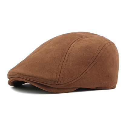 Fashion Berets Men Women Spring Autumn Suede Hats
