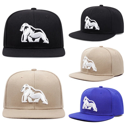 Baseball Hat Gorilla Embroidery Street Hip Hop Hat