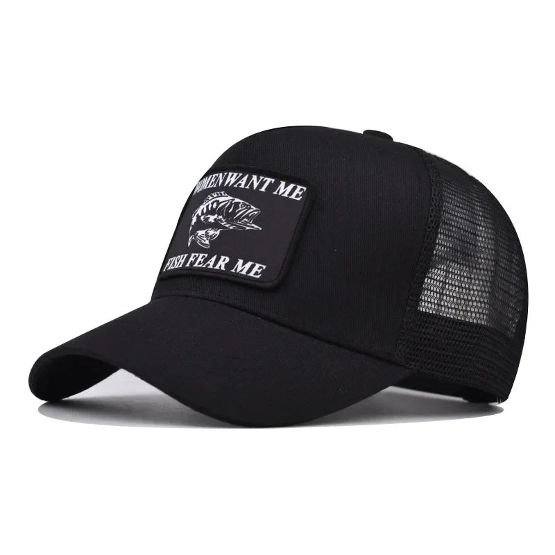 Summer Breathable Embroidery Baseball Caps Men Women
