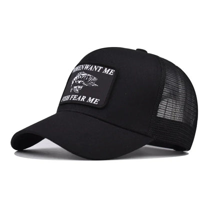 Summer Breathable Embroidery Baseball Caps Men Women