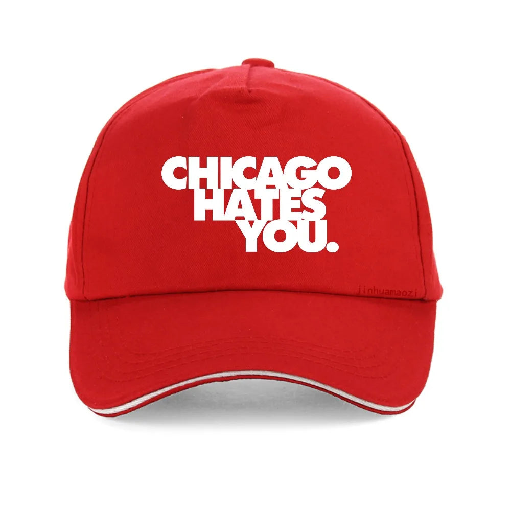 Rapper Chief Keef Chicago Hates You Same Style Print Baseball Cap