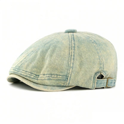Classic Cabbie Newsboy Cap Painter Visor