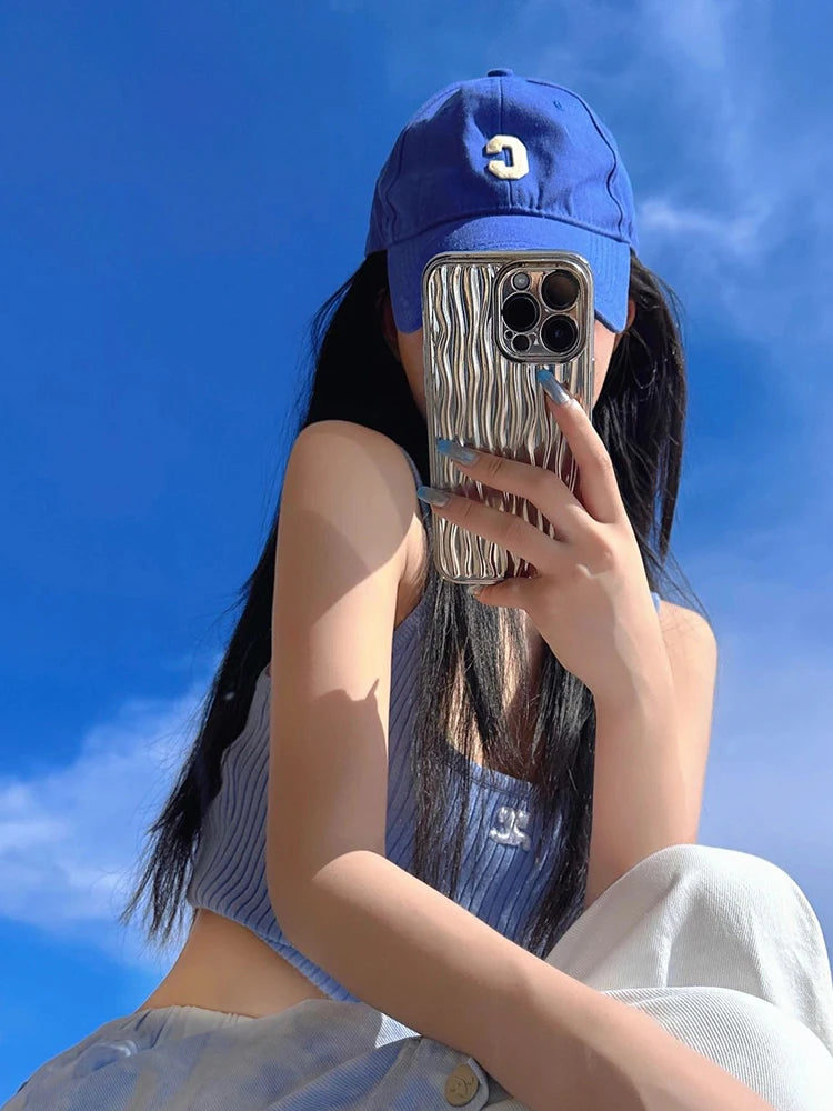 C Logo Baseball Cap For Spring And Summer Sun Protection