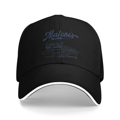 Off Campus Retro Burger Sun Hat Autumn Sunscreen Baseball Caps Men's Women's