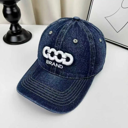 Unisex Simple Denim Baseball Cap