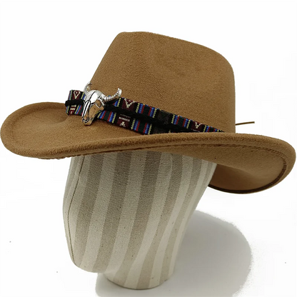 White Cowboy Hat New Jazz Top Cowboy Head Accessories Cowboy Hat