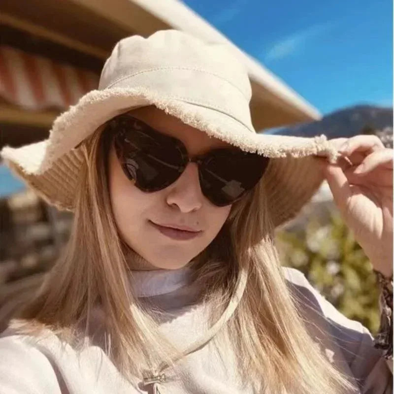 Fashion Fisherman Hats Foldable Bob Bucket Hatishing Gorras Hat Women