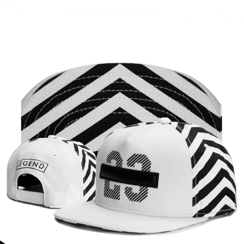 Spring Brand 23 Leather Black Cap Baseball Cap Men Women HipHop Knight Snapback Hat Adult Outdoor Casual