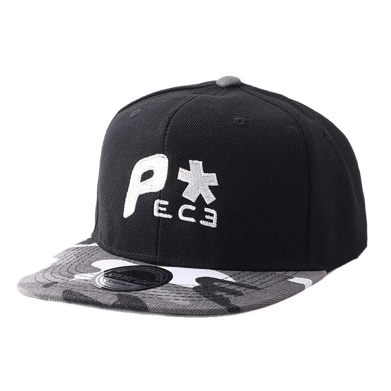2026 Unisex Letter Print Hip-Hop Snapback Cap Outdoor Adjustable