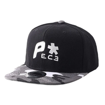 2026 Unisex Letter Print Hip-Hop Snapback Cap Outdoor Adjustable