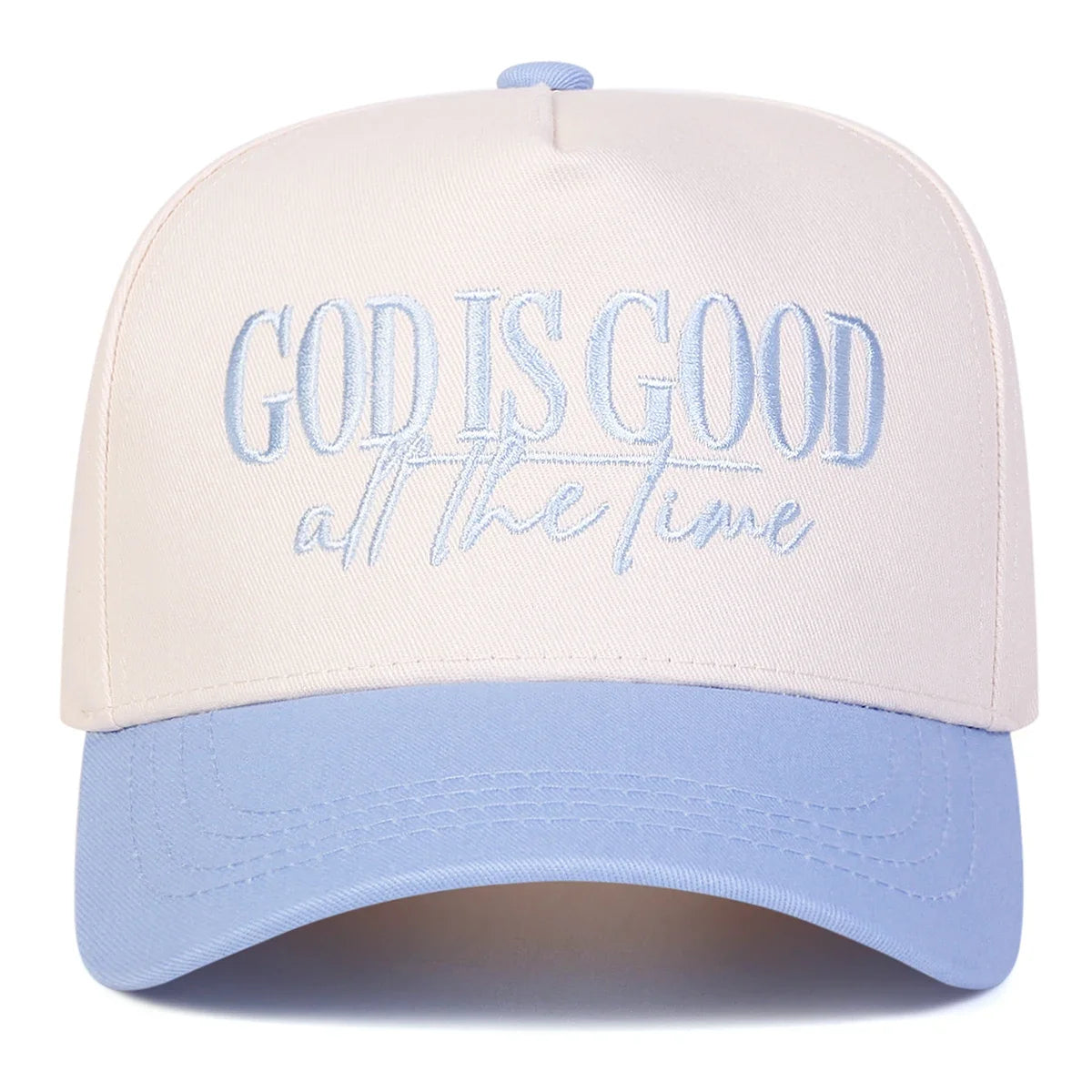 Unisex God Is Good All The Time Embroidery Baseball Caps Spring Autumn