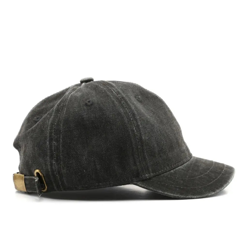 Fashion Dad Hat Baseball Cap Washed Cotton Solid Color Baseball Cap Women Men