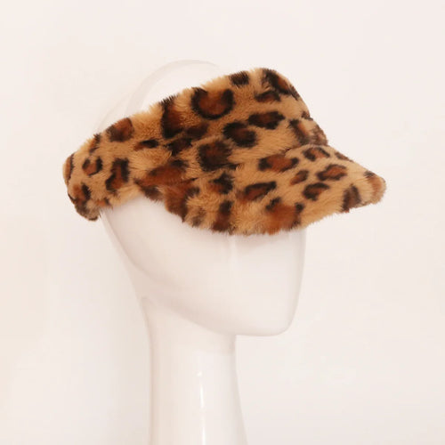 Ladies Fashionable Thickened Plush Round Top Hat