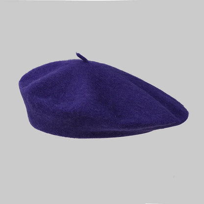 Korean Women Beret Hat Autumn Winter Fashion Casual Warm