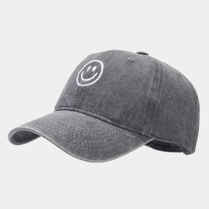 Washed Cotton Baseball Caps Women Men