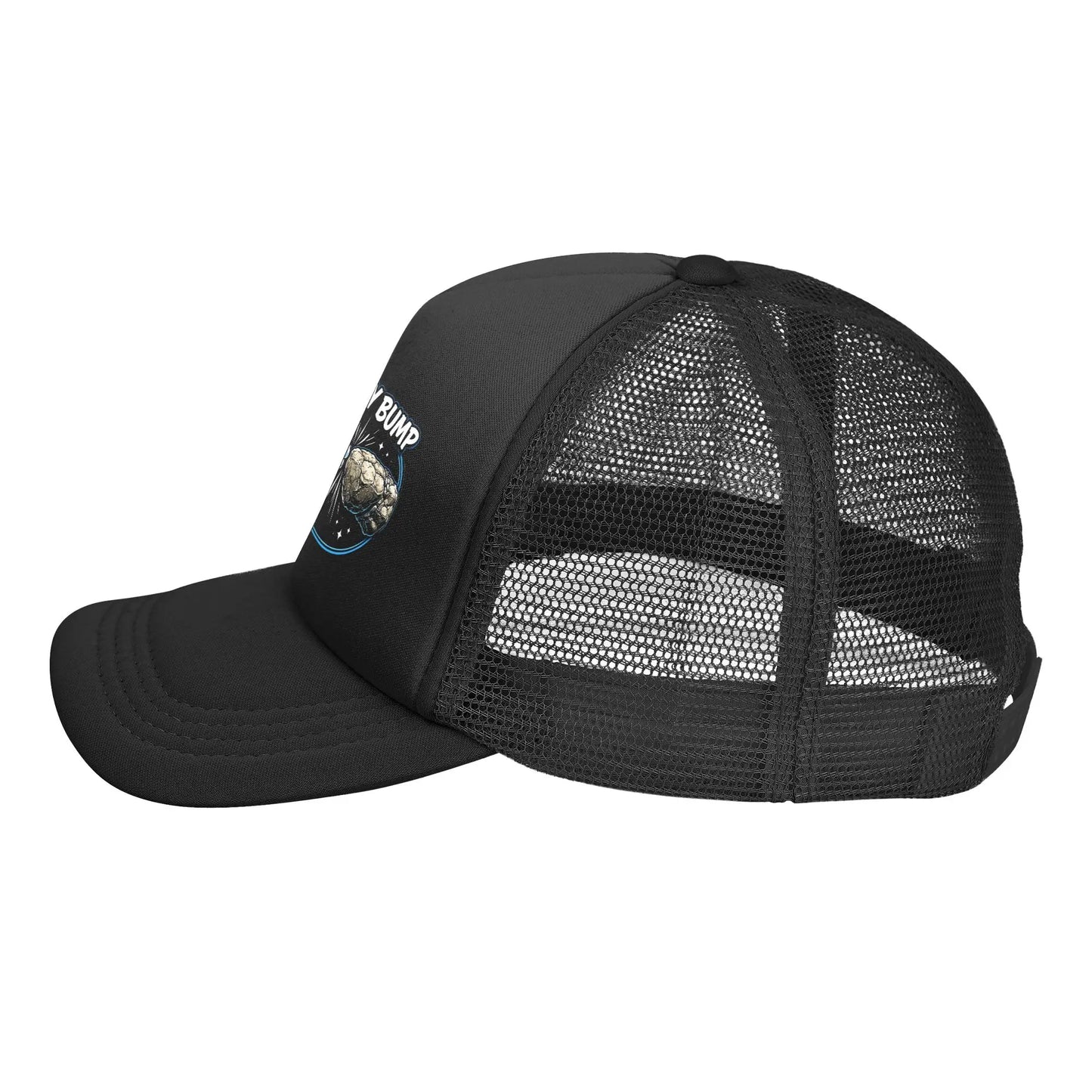 Men Fist My Bump Cap HipHop Mesh Baseball Caps