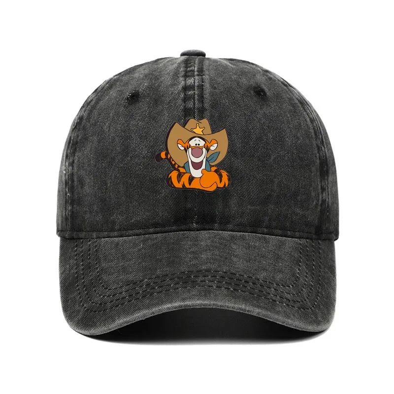 Fashion Cartoon Print Baseball Cap for Men Women