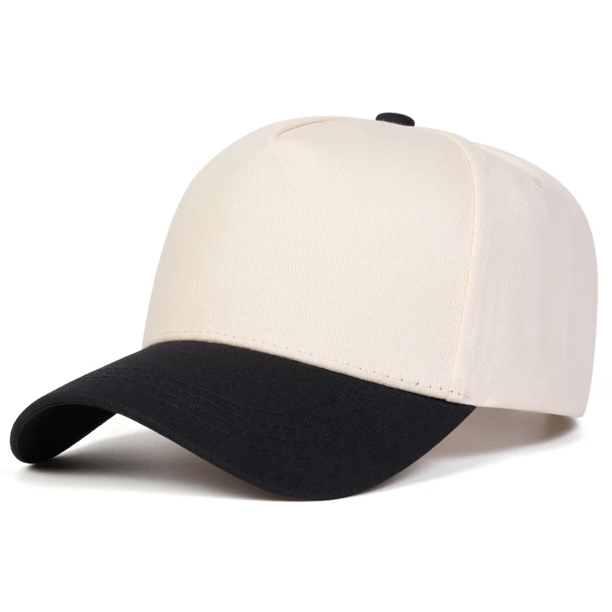 Unisex Light Panel Color Blocked Baseball Caps Spring Autumn