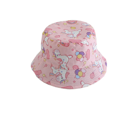 Children Panama Hat Spring Summer Baby Fisherman Hat For Boys Girls Bucket Hats