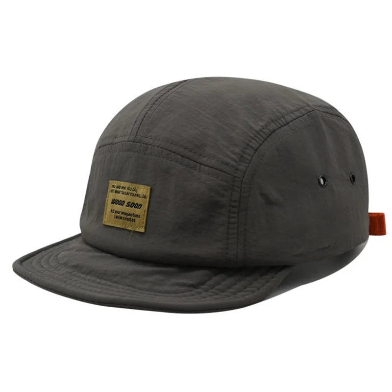 Japanese-Style Short-Brim Baseball Cap