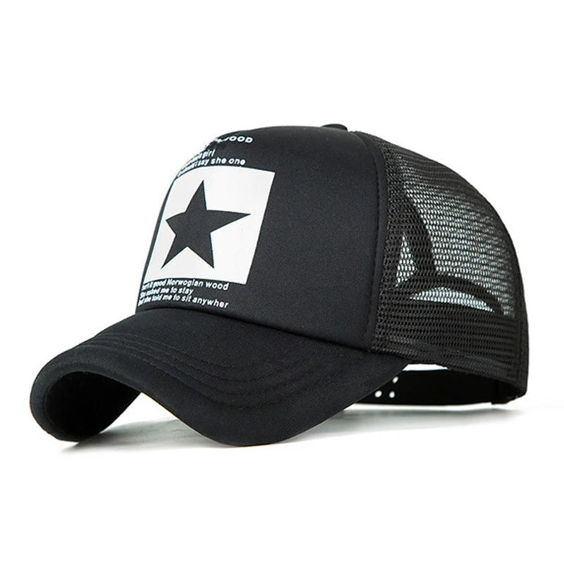 Fashion Baseball Cap Men Women Summer