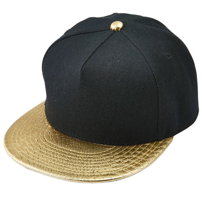 Hip Hop Caps Men Women PU Leather Adjustable
