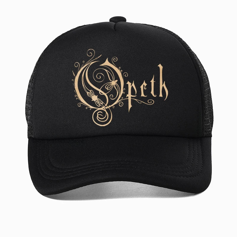Opeth Vintage Progressive Death Metal Printed Baseball Cap