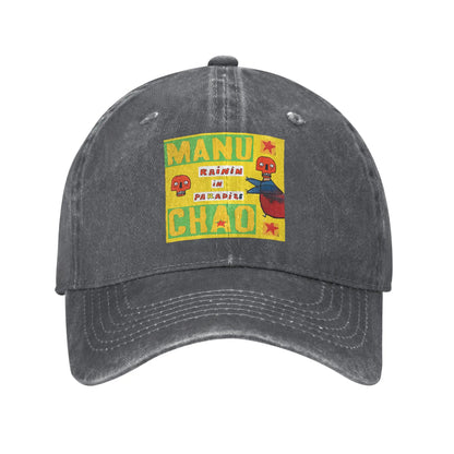 Windproof Suitable For Long Faces Vintage Denim Hat