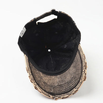 New Unisex Custom Logo Hole Broken Baseball Caps