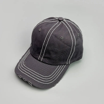 Men And Women Solid Color Soft Cotton Sport Sun Hat