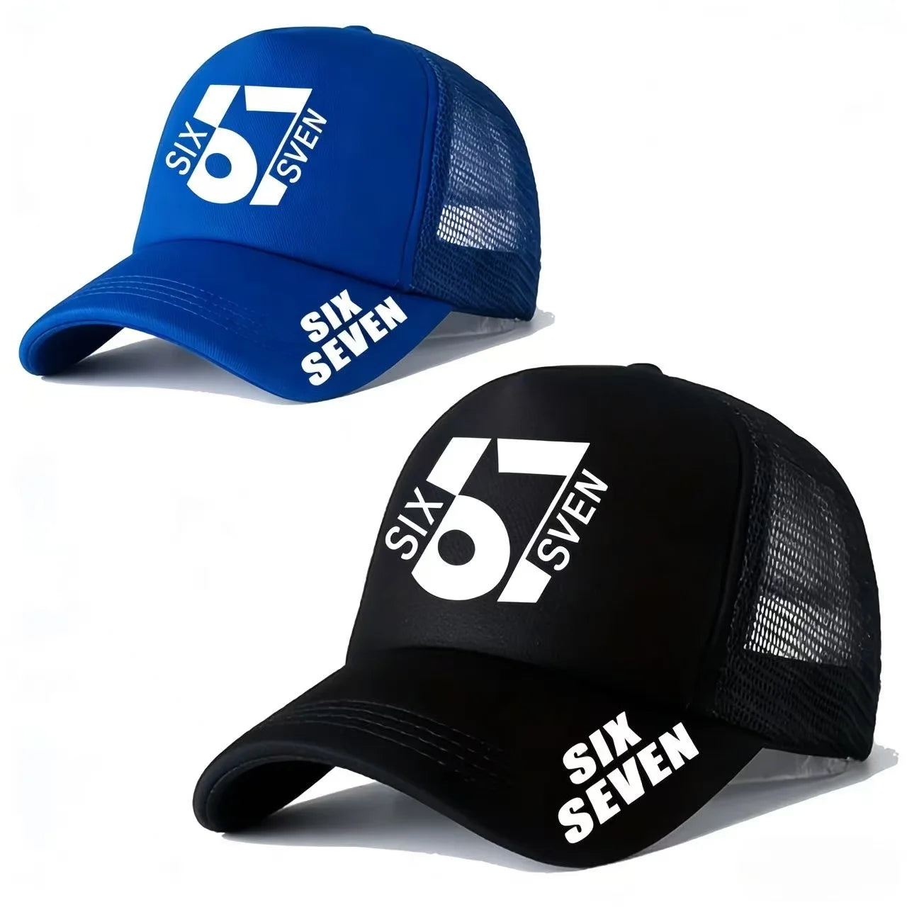 1/2PC Six Seven 67 Digital Mesh Hat