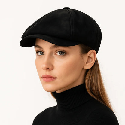 Trendy Retro Forward Hat Adjustable Classic British Hat