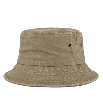 Vintage Washed Style Fisherman Hat for Men Caps Women Summer