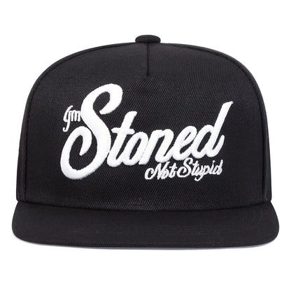 Unisex Stoned Letter Embroidery Baseball Hats Spring Autumn Outdoor Adjustable Casual Hip Hop Trucker Caps Sunscreen Hat