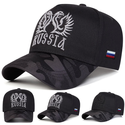 Unisex Russia Embroidery Baseball Caps Spring Autumn