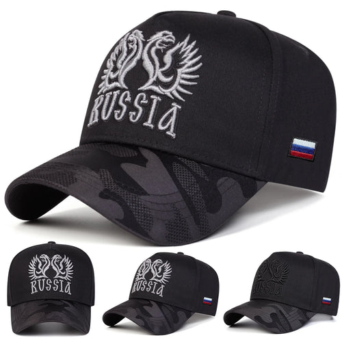 Unisex Russia Embroidery Baseball Caps Spring Autumn
