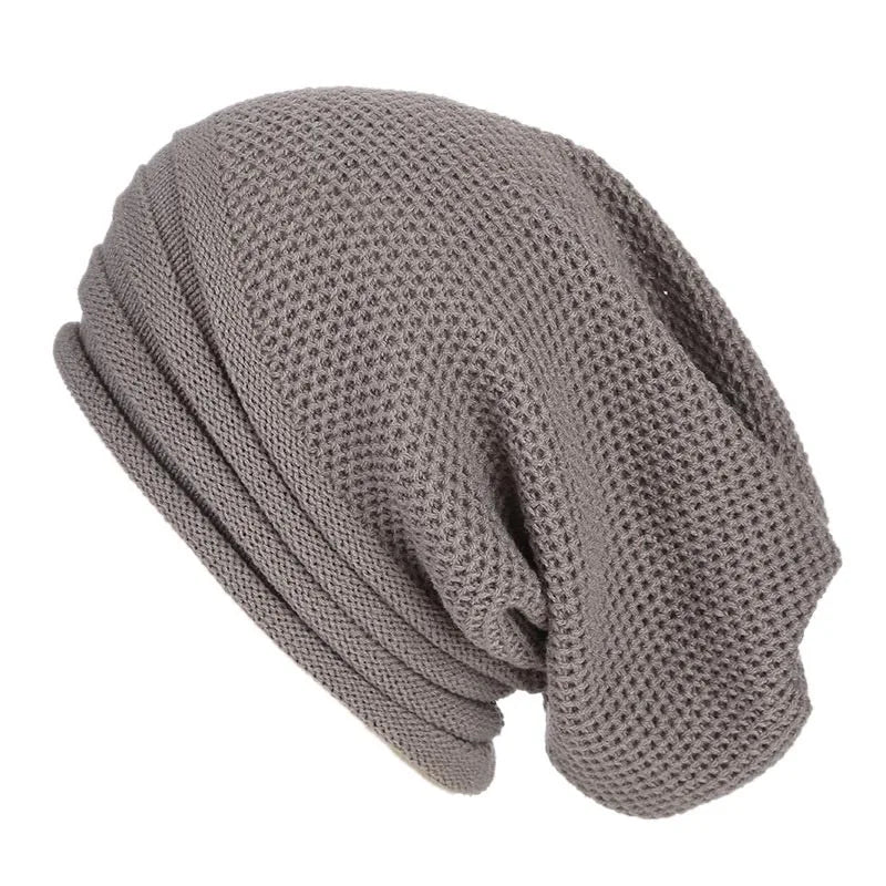 Winter Baggy Slouchy Beanie Hat Wool Knitted Warm Cap For Men Women Oversized