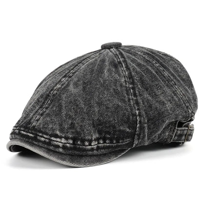 Men's Newsboy Cap Beret Women Peaky Blinders Hat