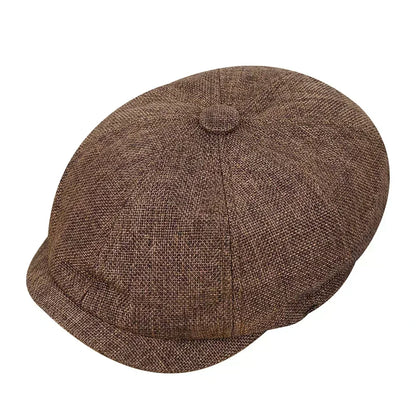 Vintage Retro Caps Hat Men British Painters Hats