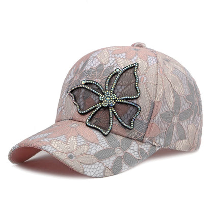 New Lace Hat Women's Thin Breathable Baseball Hats