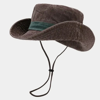 Spring Cotton Solid Bucket Hat Fisherman Hat
