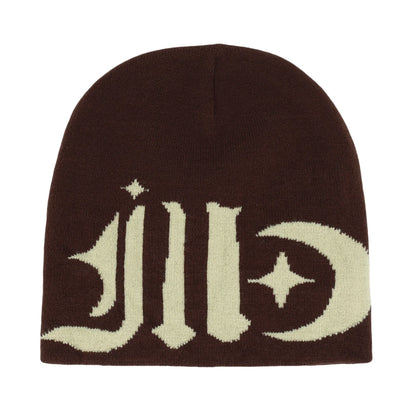 Y2k Letter Butter Knit Hats Skullies Beanies Autumn Winter Warm Hat