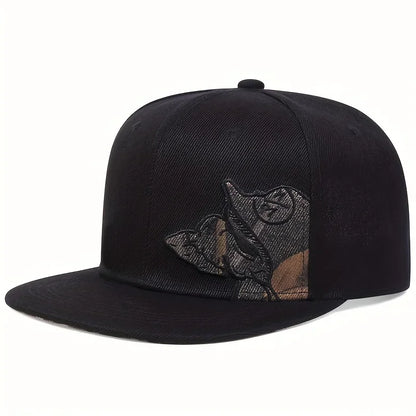 Unisex Skeleton Embroidery Baseball Cap Women Outdoor