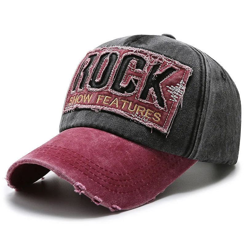 Men's And Women's Fashion Shabby Denim Baseball Cap