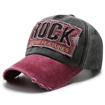 Men's And Women's Fashion Shabby Denim Baseball Cap