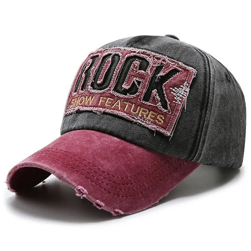 Men's And Women's Fashion Shabby Denim Baseball Cap