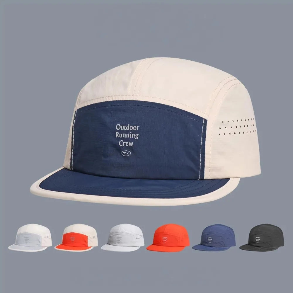 Embroidered Letter Quick Dry Mesh Breathable Sports Cap